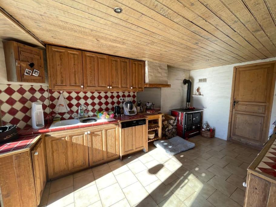 Chalet Au Coeur De La Haute Tarentaise Séez Exterior foto